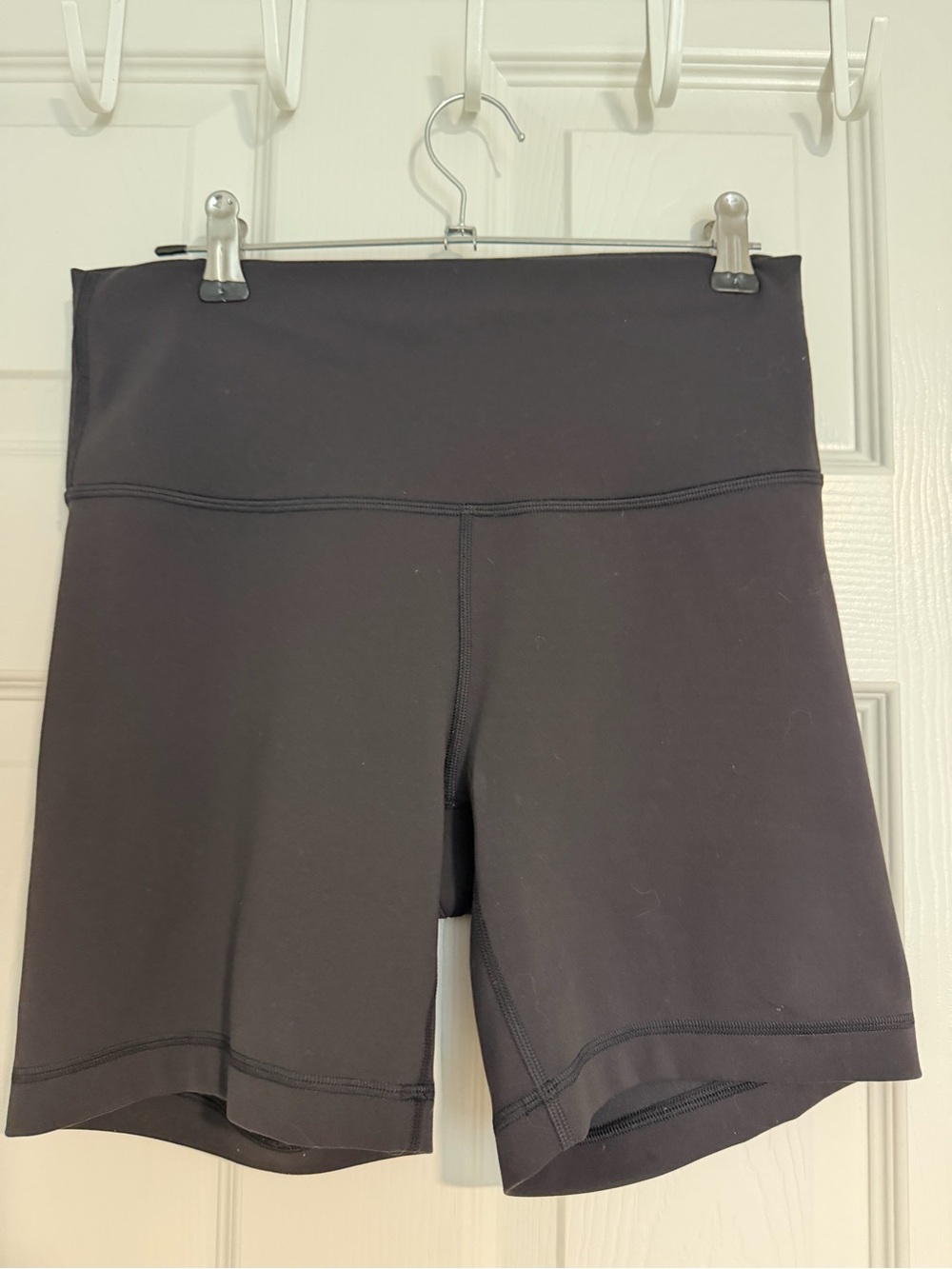 Lululemon Black High-Waist Performance Women's Shorts